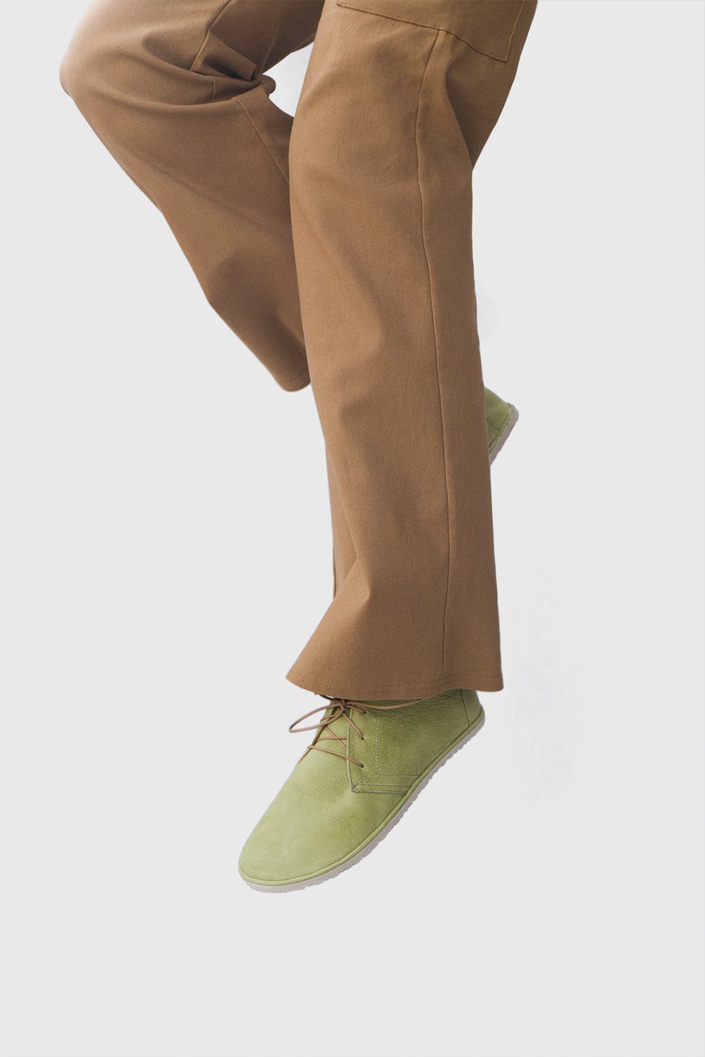 Leona in Lime Green | The Drifter Leather handmade shoes